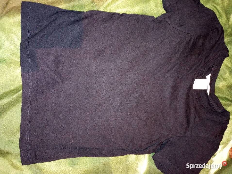 Czarny podkoszulek Tshirt HM 110160 Rozmiar 110 Bluzki, koszulki i kaftaniki podkarpackie Przemyśl