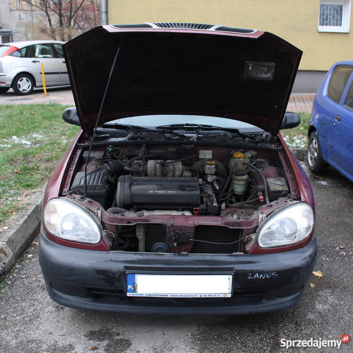 Daewoo Lanos S 15 16V gaz LPG 2000 r śląskie Częstochowa sprzedam