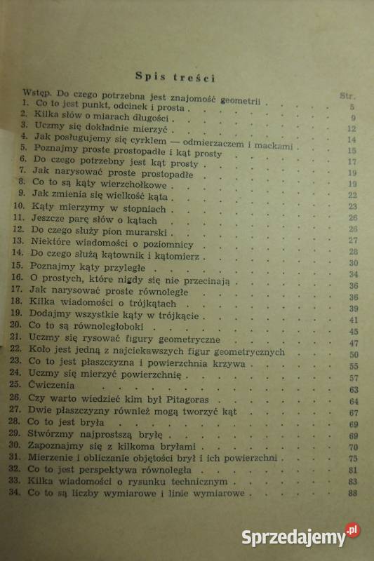 GEOMETRIA ROBOTNIKÓW Chrzanowski Osięciny