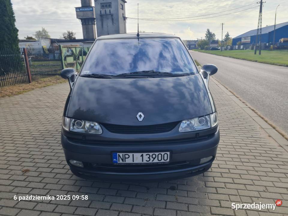RENAULT ESPACE ładne z gazem 2001r podlaskie Grajewo