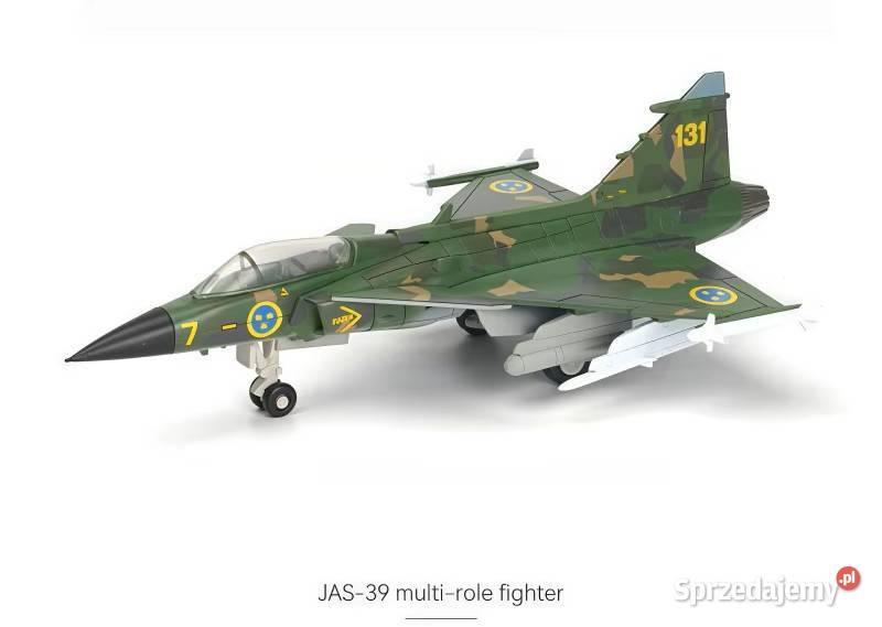Samolot JAS39 Gripen Diecast Skala 172 Milanówek sprzedam