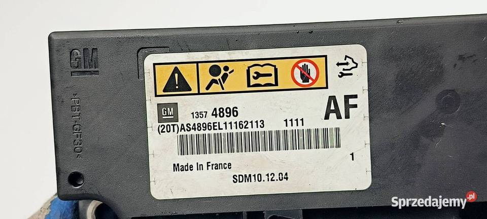 MODUŁ OPEL ASTRA J 13574896 osobowe kujawsko-pomorskie Lipno sprzedam