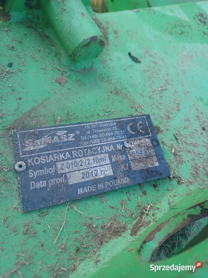 Kosiarka rotacyjna polskaprzetrząsarka Młynary