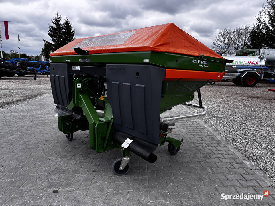 Rozsiewacz nawozów AMAZONE V 1400l Profis Tronic Płock