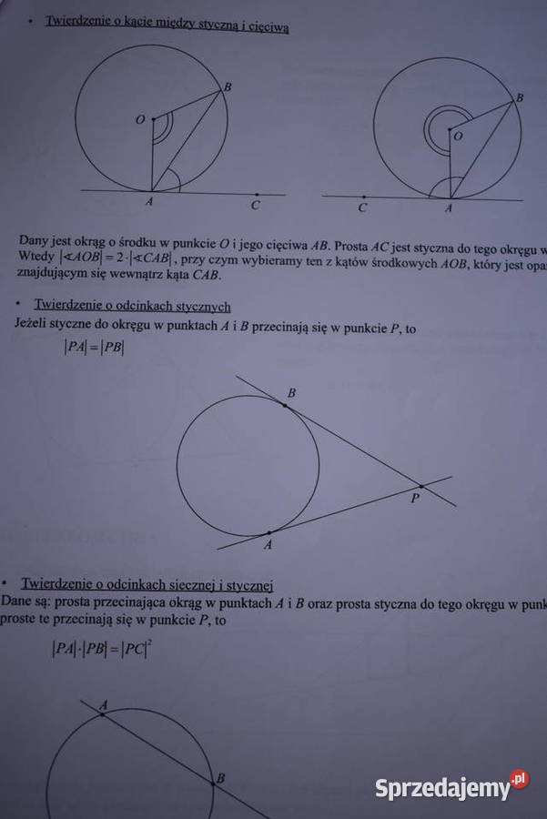 Wybrane wzory matematyczne kujawsko-pomorskie