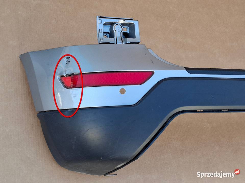 SKODA YETI OUTDOOR LIFT ZDERZAK TYŁ TYLNY Bieleń