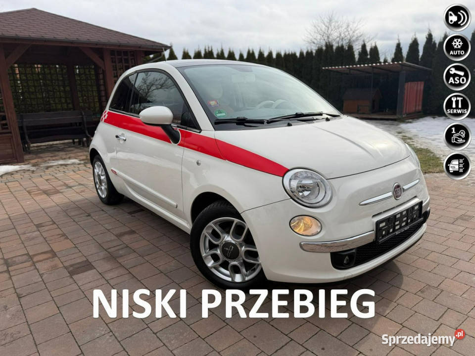 Fiat 500 Bezwypadkowy Super Stan I 2007 Rzeszów
