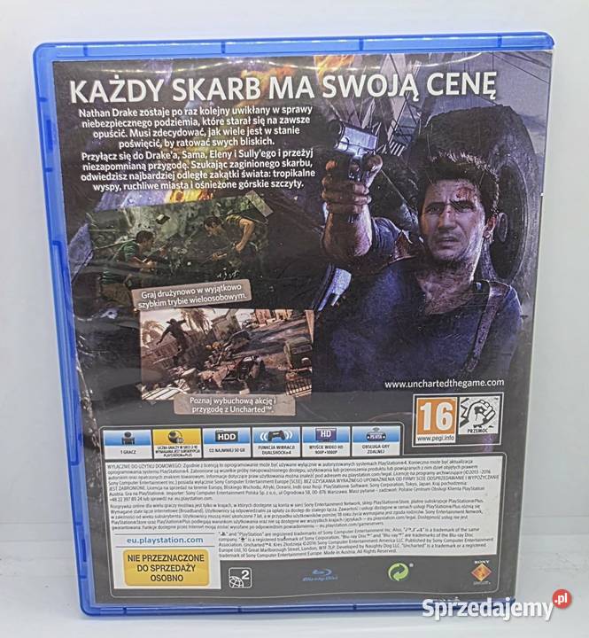 Gra Uncharted 4 Kres Złodzieja 4 Elbląg