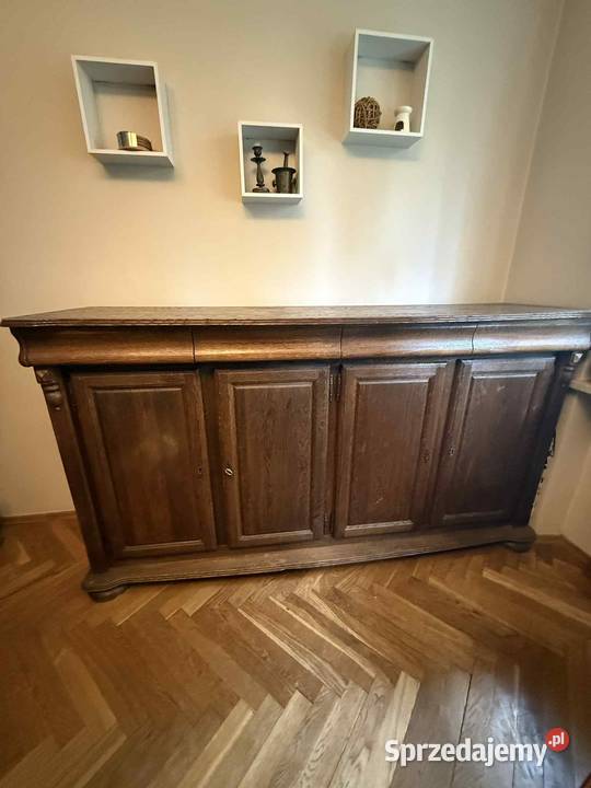 Komoda dębowa wysokość 110 szerokość 200 sprzedam