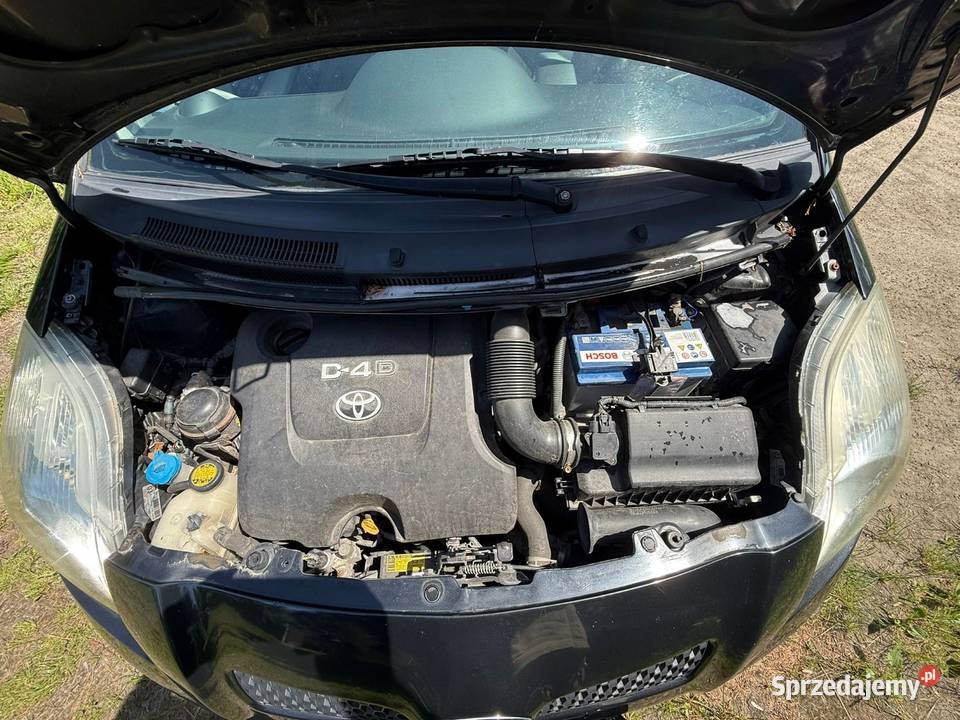 TOYOTA Yaris 14 D4D 2008 Przebieg 156 dolnośląskie
