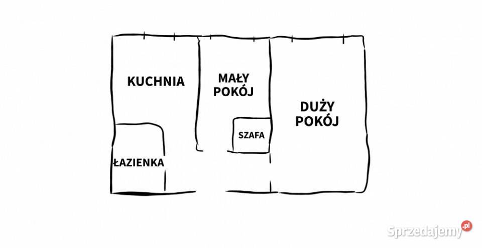 2 pokoje 3 piętra i więcej Jarocin sprzedam