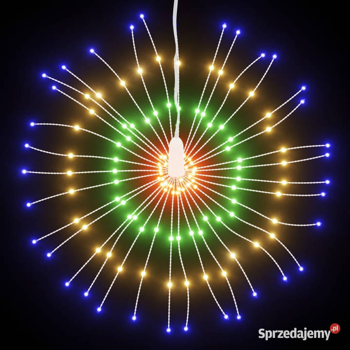 Ozdoba świąteczna ze 140 lampkami LED kolorowa mazowieckie Warszawa sprzedam