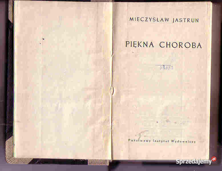 3537 CHOROBA MIECZYSŁAW JASTRUN małopolskie