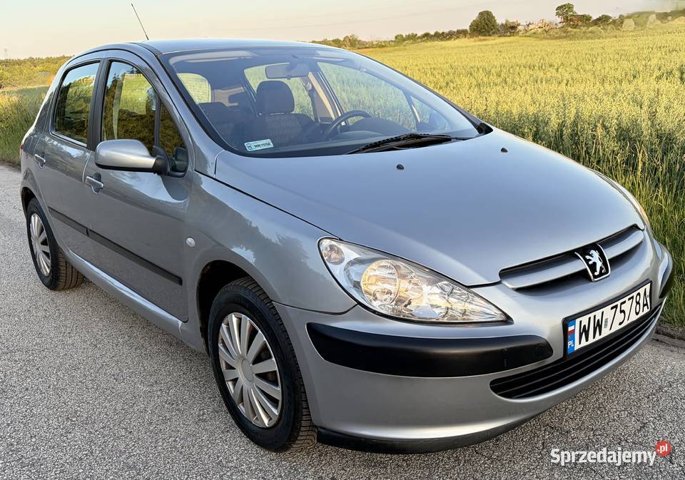 Peugeot 307 141 przebieg 16 Benzyna 307 Wieliszew