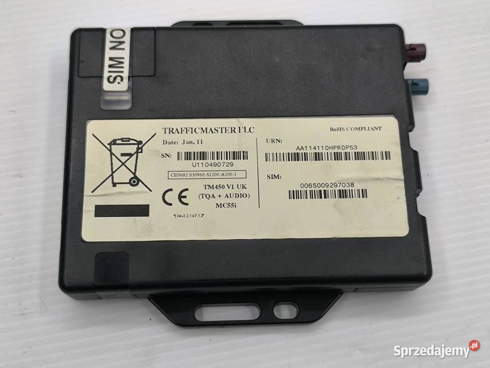 MODUŁ GPS TRAFFICMASTER MERCEDES ECLASA W212
