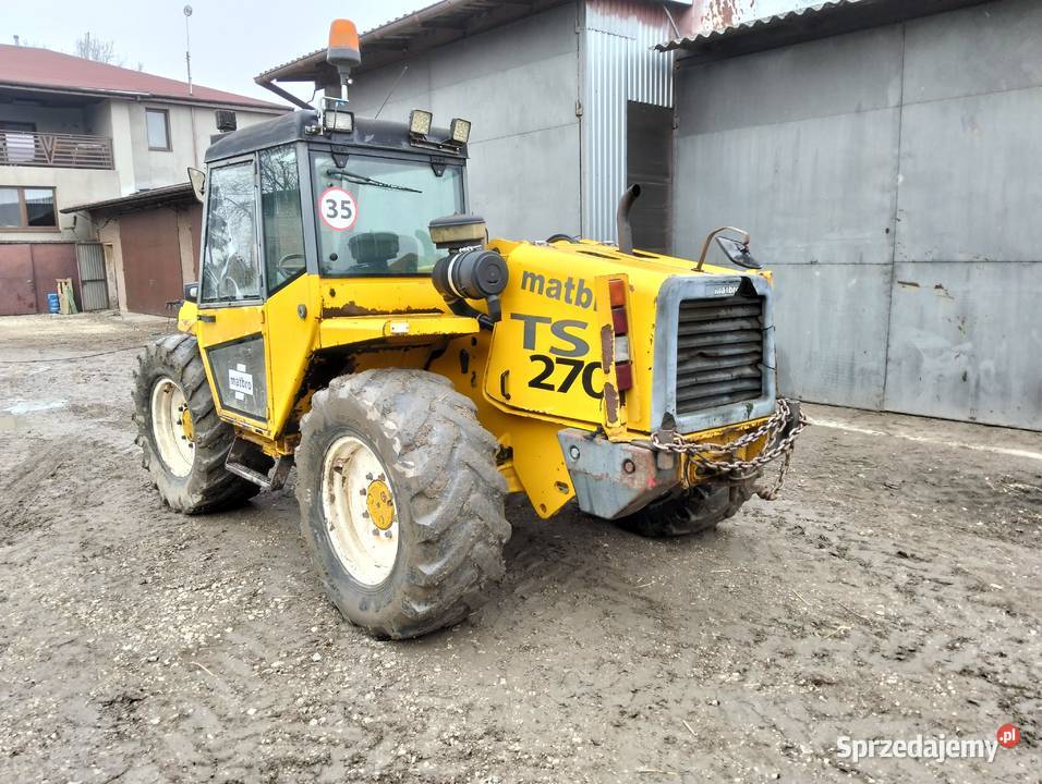 Ładowarka teleskopowa Matbro TS 270 Grabica