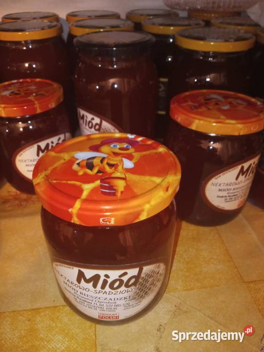 miód nektarowo spadziowy Ustrzyki Dolne