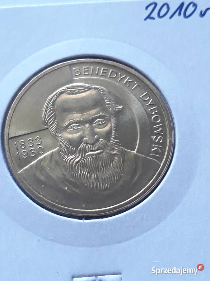 2 Benedykt Dybowski2010 rUNC Numizmatyka Konin