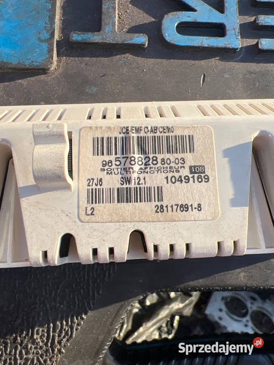 Wyświetlacz radia Citroen c5 I lift Radzyń Podlaski