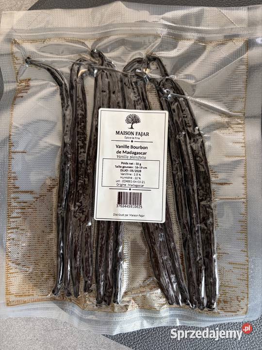 Laski Wanilii Madagaskar 50g Dzierżoniów