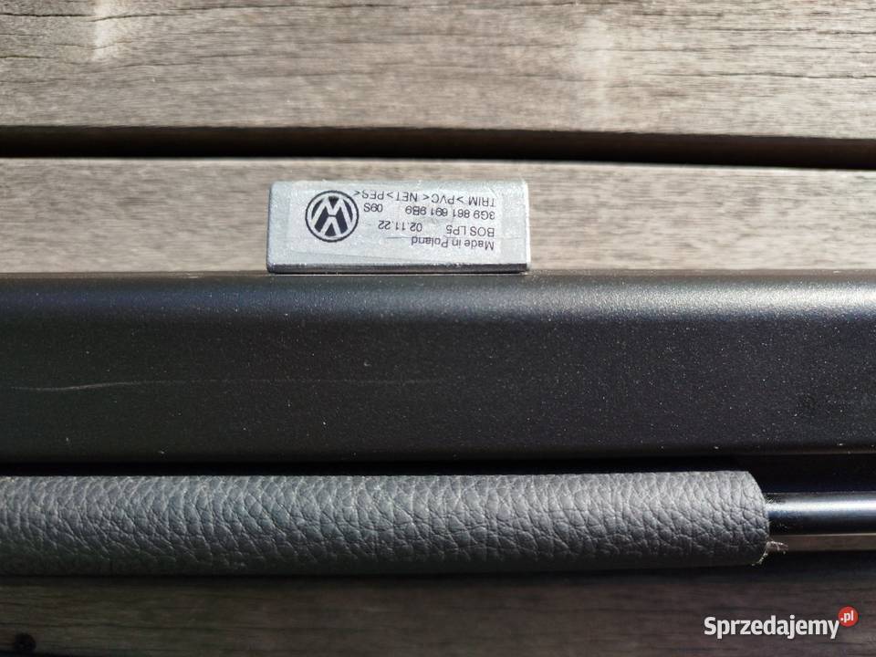 Oryginalna Roleta Bagażnika Siatka VW Passat B8 Poznań