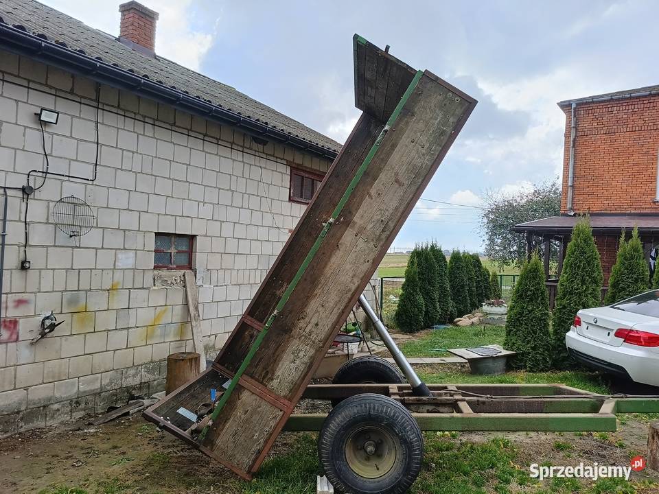 Przyczepa jednoosiowa wywrotka kiper mazowieckie Lipsko