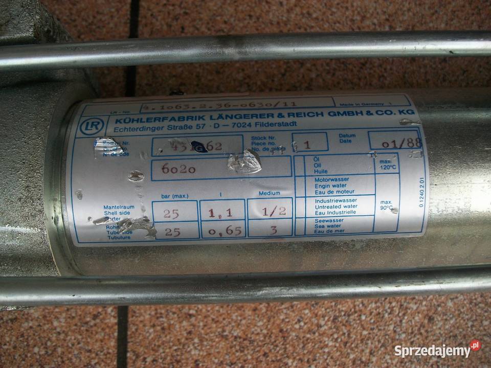 Siłownik pneumatyczny Uniwex 41063236063011 Olkusz