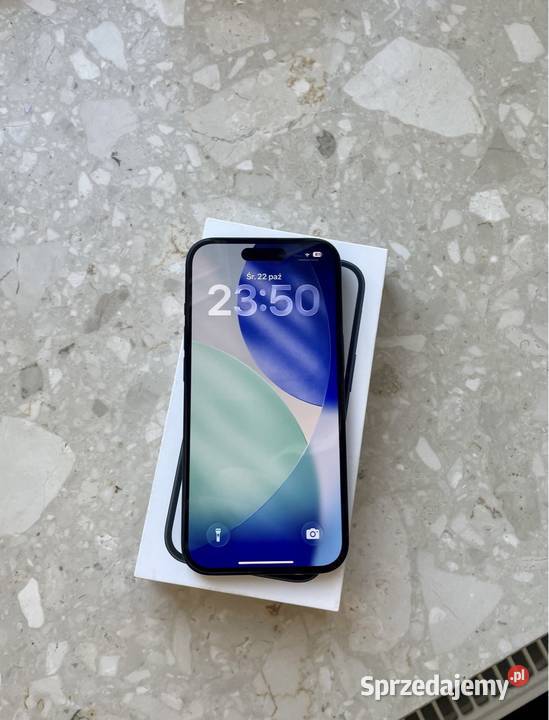 Iphone 15 kondycja 96 Czarny na Gwarancji Okazja Tarnów