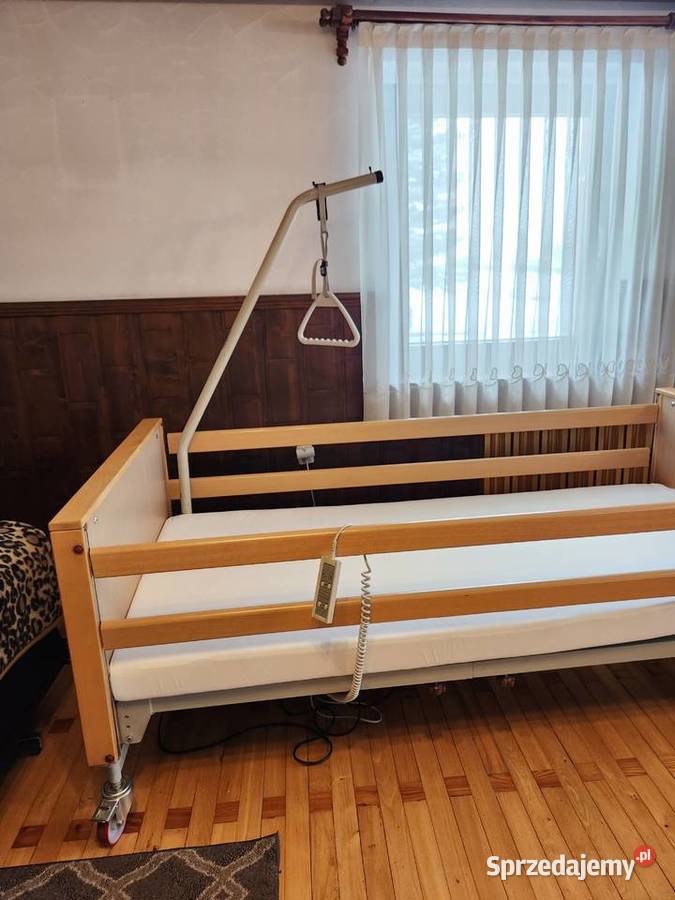 Łóżko elektryczne pielęgnacyjno rehabilitacyjne 90cm