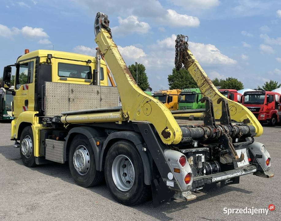 Bramowiec do pojemnikow komunalnych MAN TGS mazowieckie