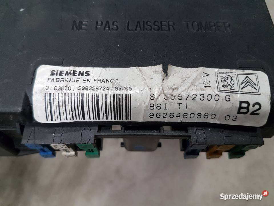 PEUGEOT 206 14 BENZYNA MODUL BSI T1 BSI B2 Turek