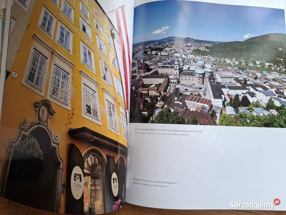 Osterreich Austria jniemiecki i angielski twarda z obwolutą małopolskie Kraków