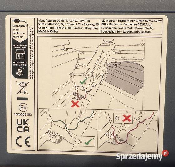 Lodówka Toyota Coolbox T08 nowa oryginalna