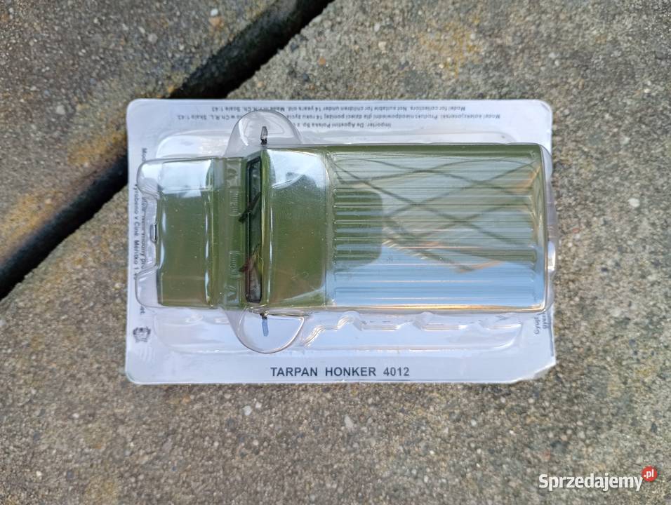 TARPAN HONKER 4012 deagostini 143 kultowe auta Warszawa sprzedam