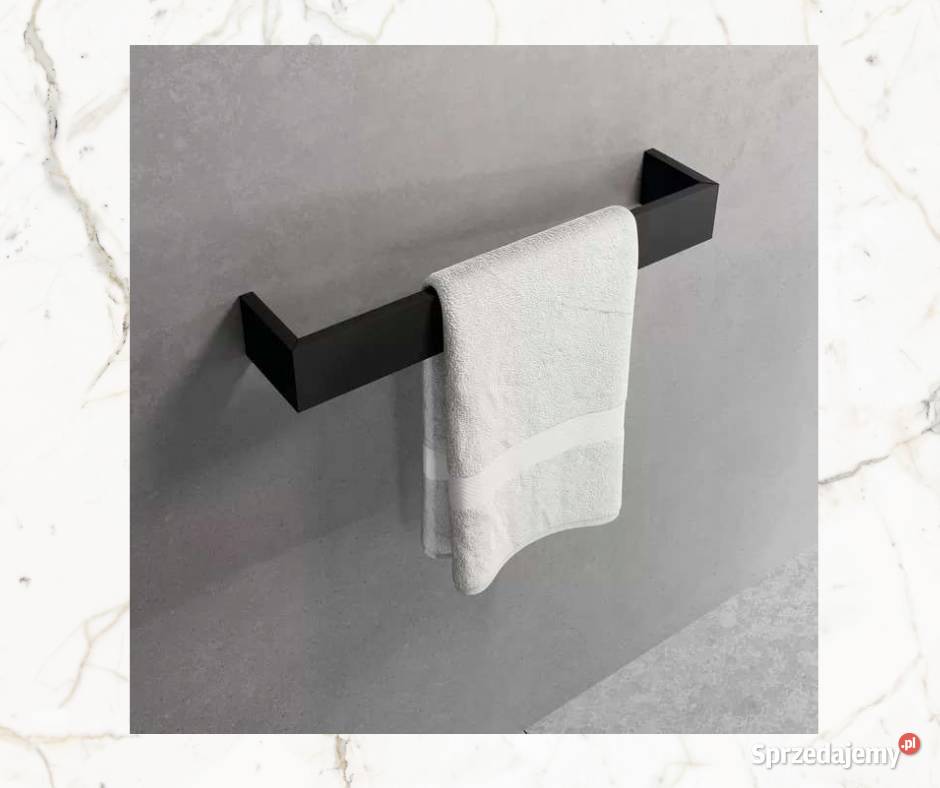 Wieszak na ręcznik 60 czarny Novellini Bydgoszcz
