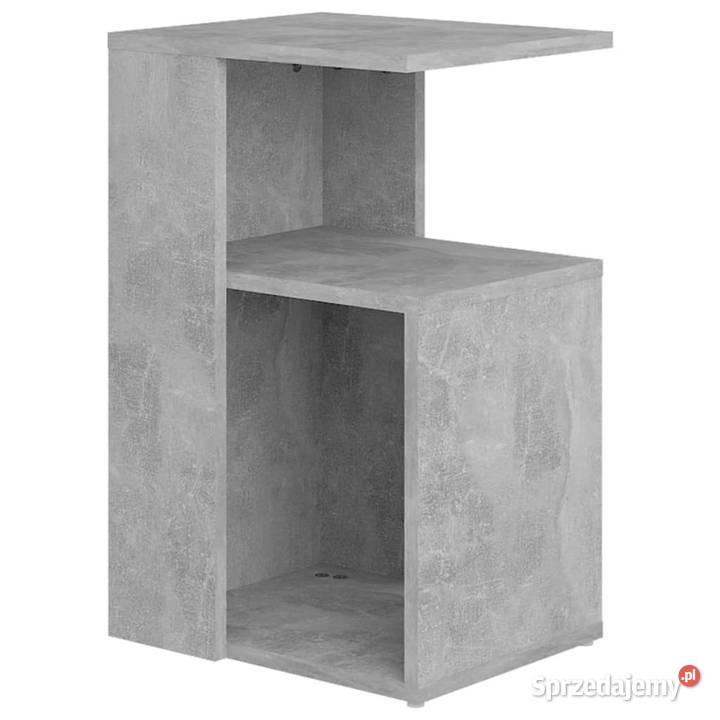 Stolik boczny szary 36x30x56 materiał Warszawa