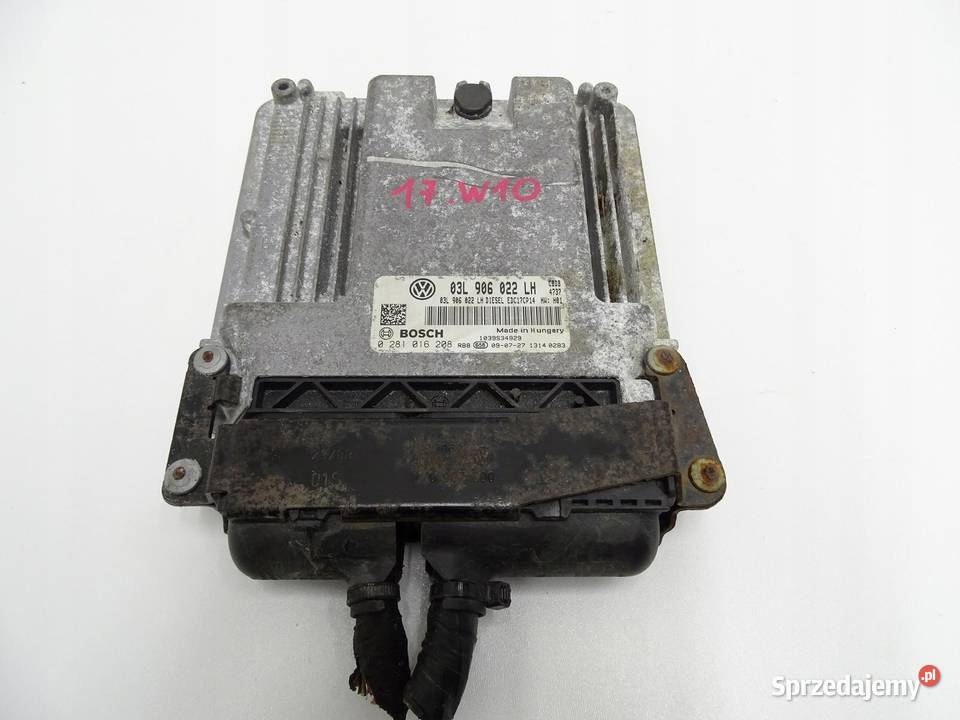 STEROWNIK KOMPUTER SILNIKA 03L906022LH CBD 20