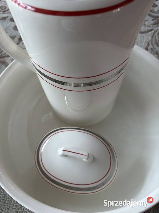 Zabytkowy zestaw toaletowy z porcelany sygnowany dolnośląskie sprzedam