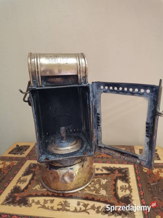 Stara lampa kolejowa Art Deco Kraków