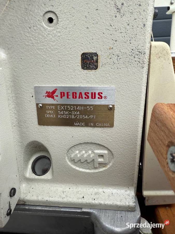 Overlock przemysłowy Pegasus EXT5214H55 mazowieckie Łaskarzew