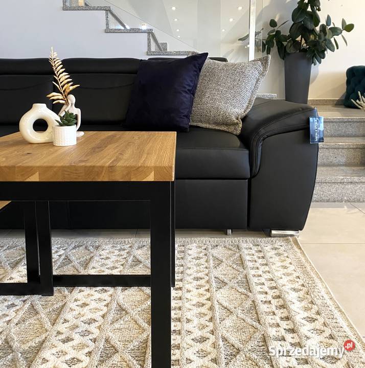 Narożnik Cayenne w skórze naturalnej z funkcją Narożniki Wrocław