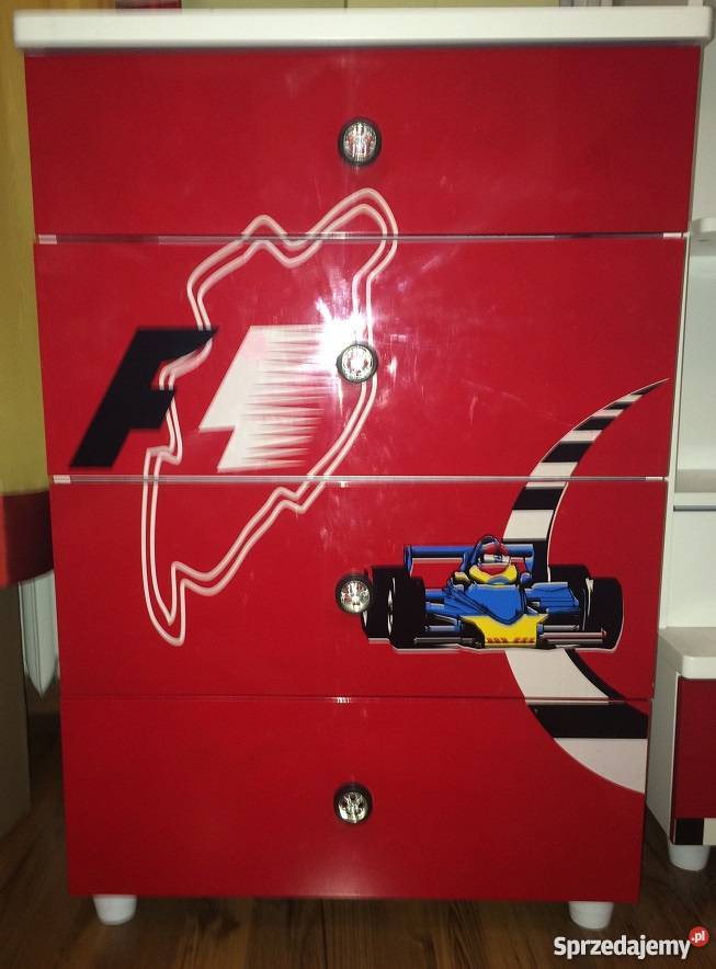 Zestaw mebli dziecięcych Formuła 1 Meble Sosnowiec