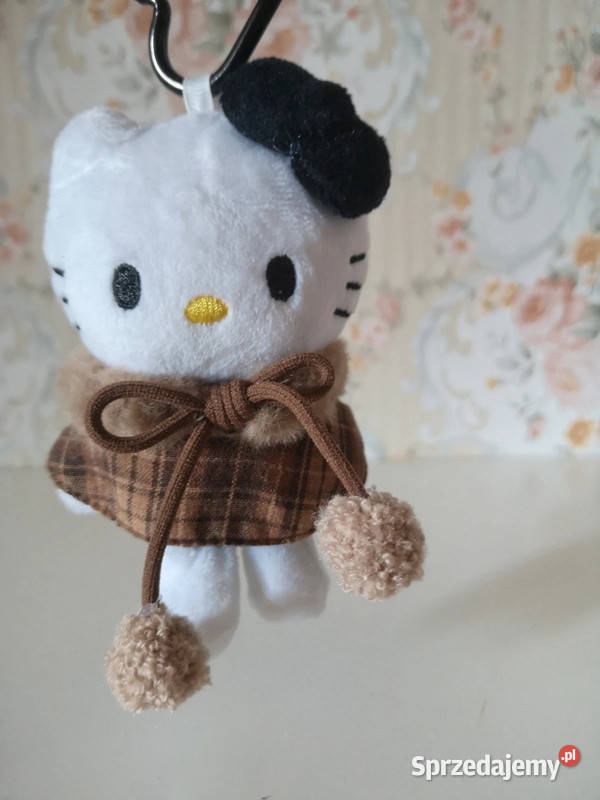 Brelok pluszowy jesienny Hello Kitty maskotka Niepołomice