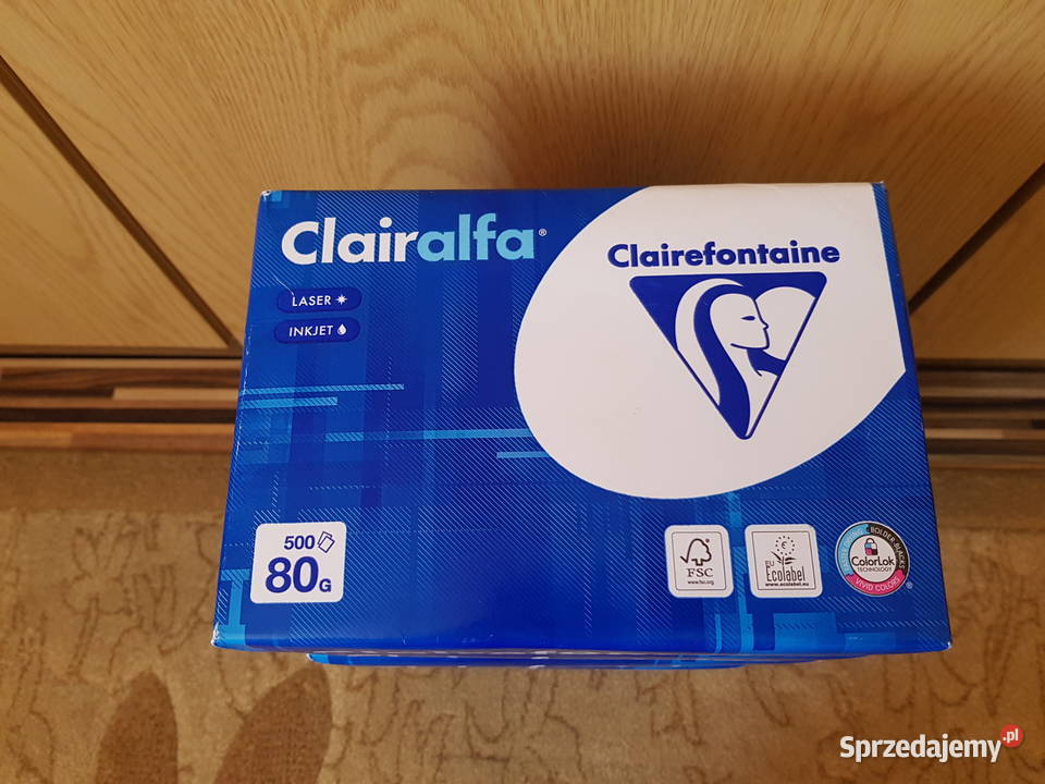 Papier biurowy Clairefontaine Clairalfa 1910C A5 Biuro mazowieckie Warszawa