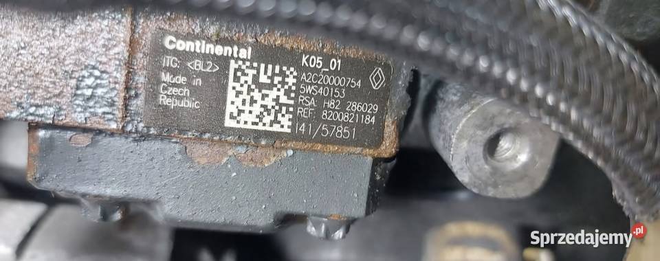 Silnik 15 DCI 106 K9KP732 Renault Scenic clio Hańsk Pierwszy
