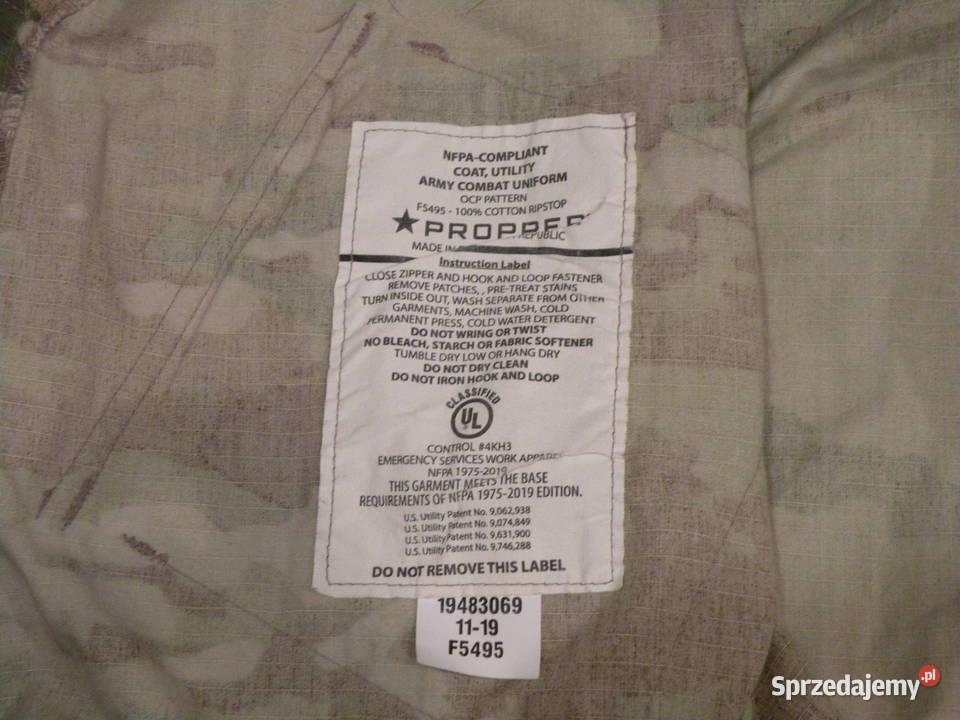 Bluza ACU PROPPER multicam OCP MS cotton Wrocław