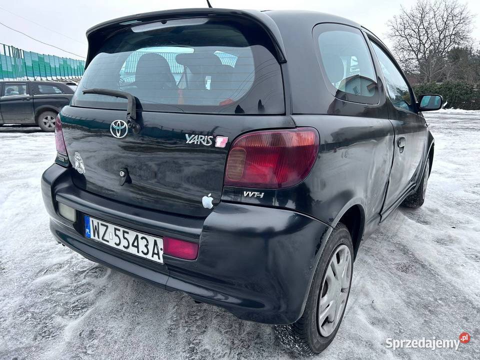 Toyota Yaris nieuszkodzony Yaris Mińsk Mazowiecki sprzedam