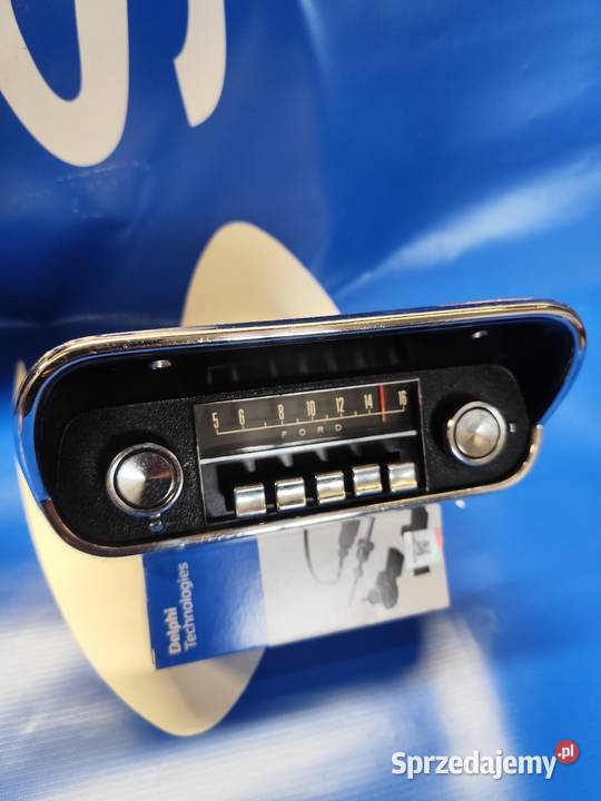 Radio Ford Mustang 1967 Seria 1 Klasyk Sprzęt audio fabryczny Harasiuki sprzedam