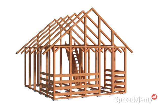 Konstrukcja Szkieletowa Drewniana Domek