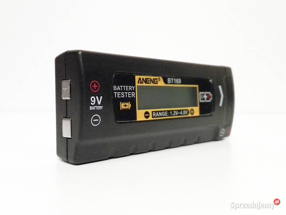 Testerwoltomierz Aneng BT169 CR2032 AA AAA 18650 sprzedam